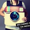 Become popular on Instagram